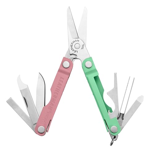 Image of LEATHERMAN, Micra, Keychain Multi-tool with Grooming Tools, Mini Pocketknife for Everyday Carry (EDC), Hobbies & Outdoors, Built in the USA, Bayside
