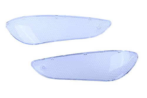 AVDB-moto Cabochons/Vitres/Caches Clignotants Avant compatible avec BMW K1200LT K1200 LT 2004-2009, K1200LT K1200 LT 1999-2003 (Clairs)