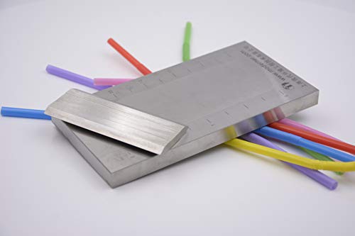 MeterTo Grind Gauges QXD-50WC Fineness Meter Grindometer, Wide Channel 0-50um, Groove: 25.4mm