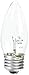 Westinghouse Lighting 0323100, 25 Watt, 120 Volt Clear Incand B11 Light Bulb, 1500 Hour 190 Lumen