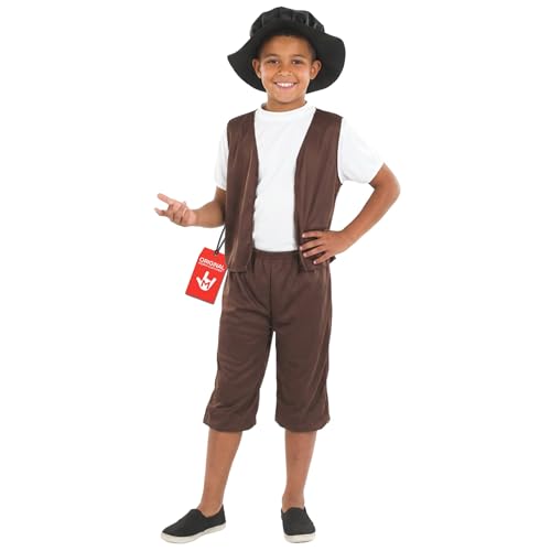 Disfraz Tudor para niños miniatura 1