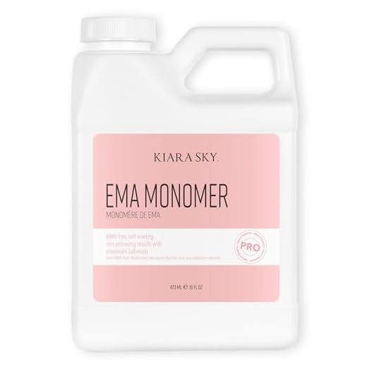 Kiara Sky EMA Professional Liquid Monomer for Nails (16 Fl Oz (Pack of 1))
