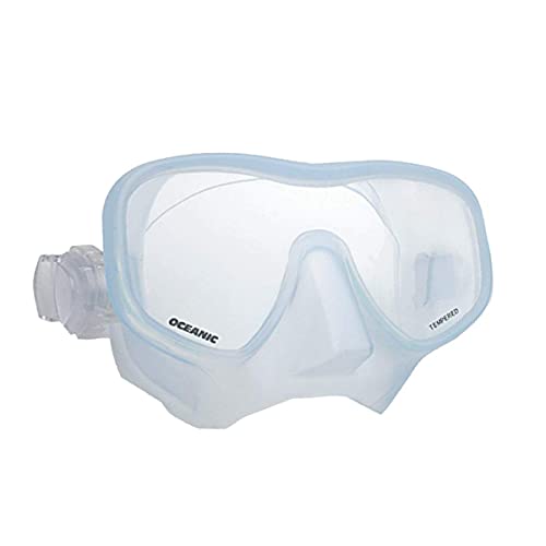 100% silicone maschera corpo Oceanic Shadow Scuba Diving Mask - Clear