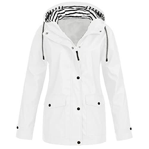 Veste d'extérieur coupe-vent pour femme manteau fonctionnel automne hiver pour randonnée