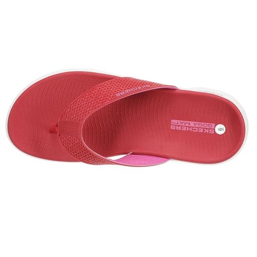 Image of Skechers On The Go Go Walk Flex-Eve Women's Sandal, 11 B(M) US, Red