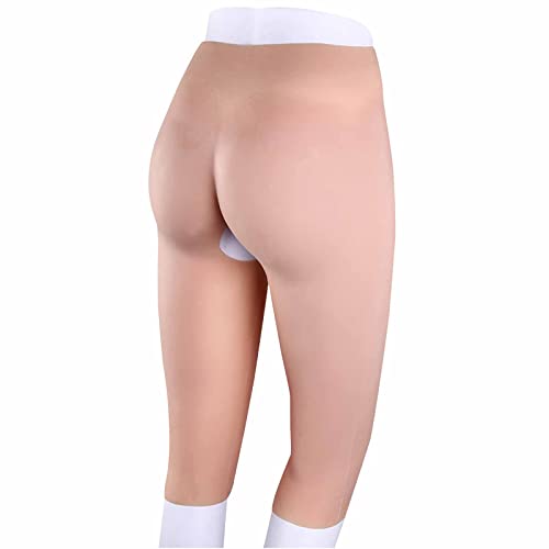 RTIA Shorts de controle modelador de bumbum de silicone completo acolchoado push up calcinha artific