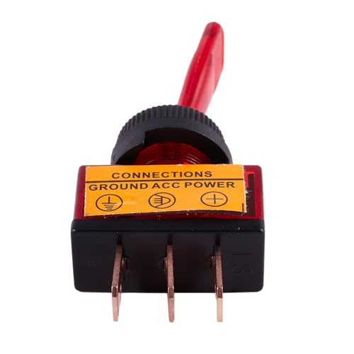 Interrupteur 12V 20A SPST résistant pour résoudre les pannes de commande sur tableau de bord