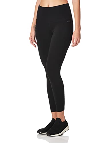 Jockey Women's Cotton Stretch Basic Capri, Deep Black, Medium