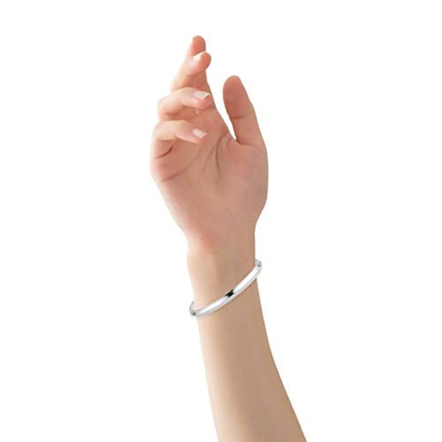 Image of Sterling Silver Punjabi Kada for Boys & Men