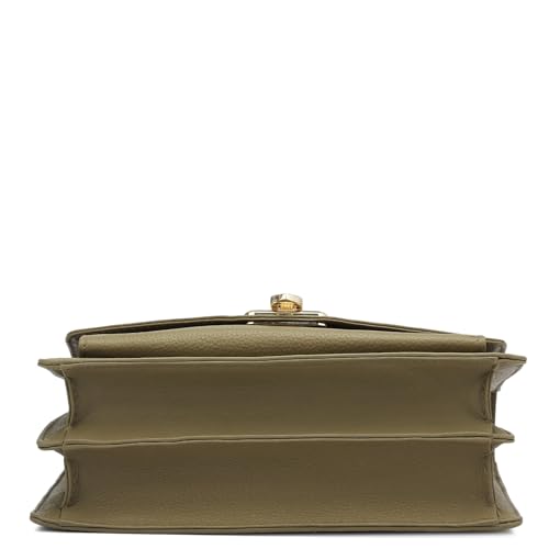 Image of Da Milano Small Leather Shoulder Bag (LB-OR-3011)