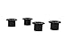 Nolathane REV190.0004 Black Steering Rack and Pinion Bushing (Front)