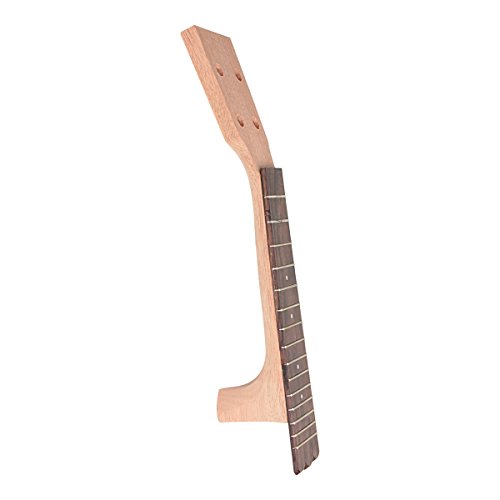Kmise Soprano Ukulele Neck Fretboard Fingerboard for 21 Inch Uke Martin Style Set