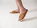 SoleilSandal Summer Men Sandals for Suede, Comfortable Flats with Memory Foam Insole, EVA Outsole Non-Slip Casual Fashion X-Slides zjc-49-Coffee-10-43