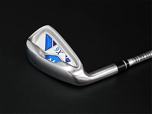 El golf con las manos izquierdas Iron 7, Adult Men Women Practice Club con eje de acero de grafito, control de oscilación de precisión para una precisión mejorada y un ataque verde, diseño de agarre e