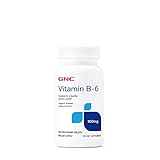 GNC  Vitamin B-6 100mg | Supports Healthy Nervous System & Immune System Health | 100 Tablets