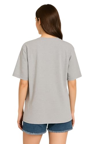 Image of My Swag Womens Combo T-Shirts, Printed Cotton Tshirts, Casual Summer Wear (Cotton, Pack of 2)