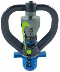 Microaspersor Aquafly para Irrigação Agrícola Rosca 1/2 Alta Vazão, ideal para jardins, hortas, campos, pastos