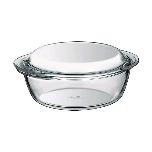 Pyrex Kasserolle, rund, 3,2 l, Classic
