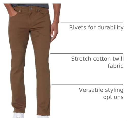 Image of Amazon Essentials Men's 5-Pocket Stretch Twill Casual Pants