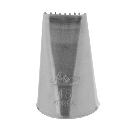 Ateco # 48' - Ribbon Pastry Tip - Stainless Steel