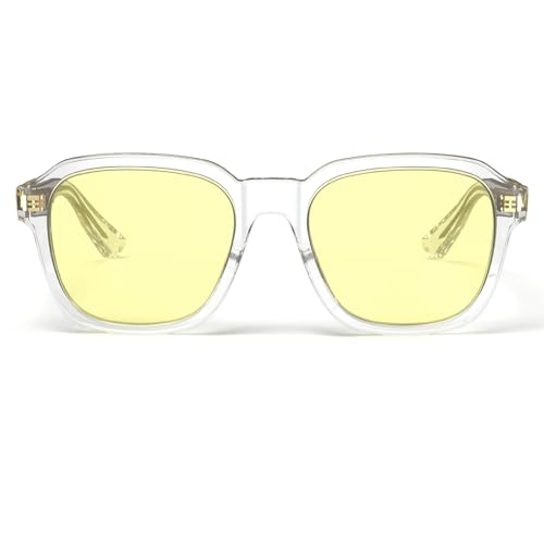Image of VISOONE Gaming Glasses Blue Light Blocking Oversized Square Computer Eyewear Men Women Bennett