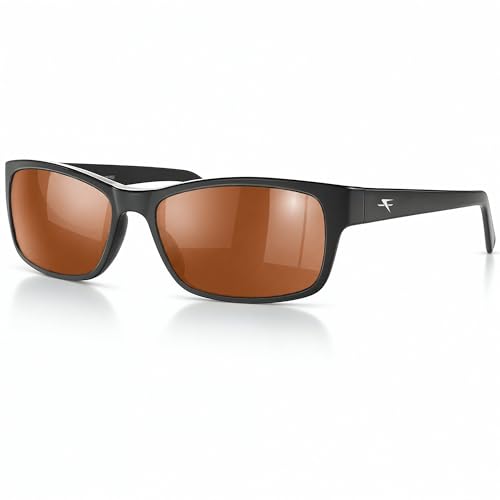 Image of FATHEADZ Oversized Polarized Sunglasses Men & Women - UV Protection RX Ready Wide Fit Eyewear for Outdoor Use - RX Ready