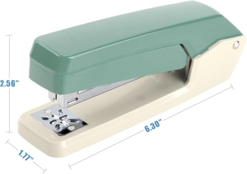 Image of Openja Desktop Staplers 360 Rotating Office Desk Staple Stapler for Up to 25 Sheets, Booklet Binding, Document Fastening, Brochure & Paper Stapling for Home, School & Office. (Multi Color)
