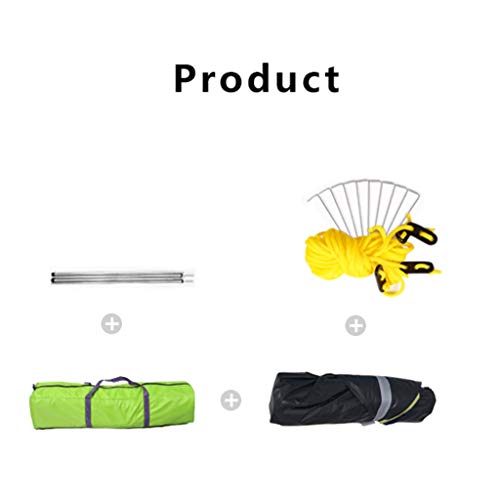 Carpa automática doble para camping 3-4 personas miniatura 6