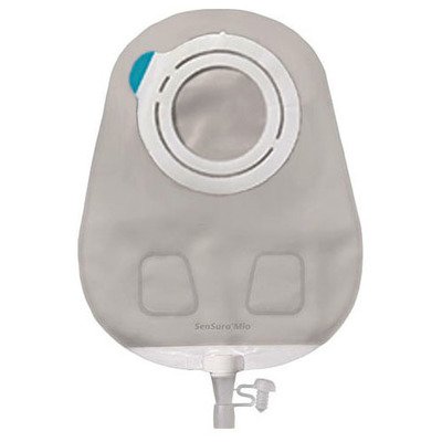 Coloplast SenSura - Mio Flex Urostomy Pouch - 10-1/2" 400mL - Transparent - Green