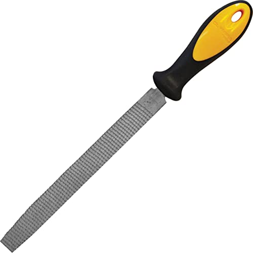 Roughneck ROU30388 Half Round Wood Rasp 200mm, Multi, Yellow/Black