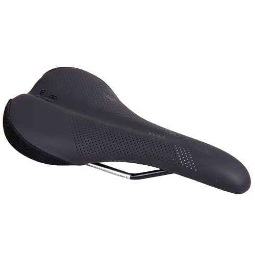WTB Selle de vélo Volt – Rembourrage confortable d'épaisseur moyenne, forme profilée avec une coque flexible – Selle de VTT légère pour un soutien et une performance optimaux (largeur moyenne et rails