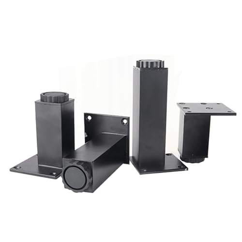 Pieds de meuble réglables 20cm en aluminium pour canapé et table basse - 2