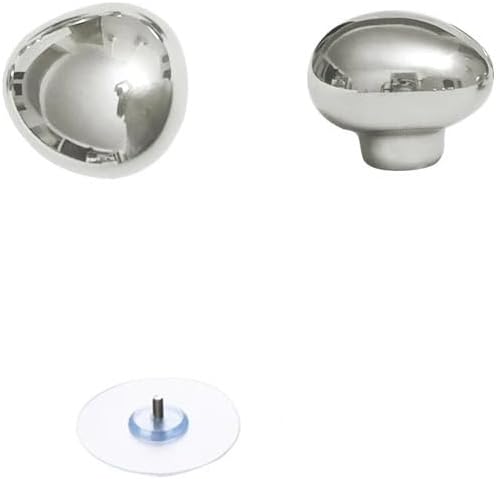 Silver Ceramic Water Droplet Hook, Decorative Wall Hanger for Keys, Clothes & Hats, Modern Entryway Storage Shelf Organizer(Large Size,Punch)