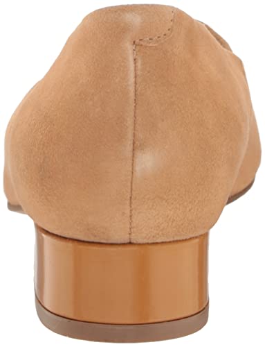 Trotters Women's Pump Ballet Flat, Camel Suede, 10.5 X-Wide3