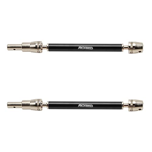 Ejes CVD RCAWD anti rotura para solventar holguras en Kraton 4S V2 y Outcast 4S V2 negro