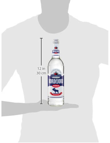 Nordfjord Vodka – Der klare Vodka mit 37,5% vol. Alkohol (1 x 0.7 l)