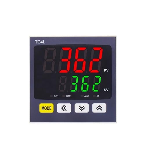 Controlador de temperatura PID inteligente de doble alarma y salida 4-20mA