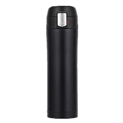 mug de voyage, TASSE D'EAU la Tasse Isotherme En Acier Inoxydable 450Ml(White)