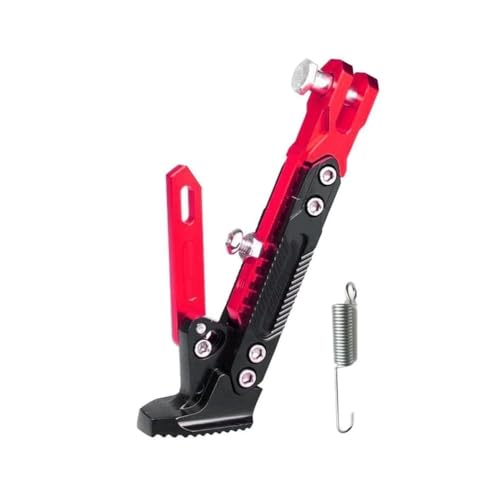 Béquille latérale moto support de pied réglable métal résistant