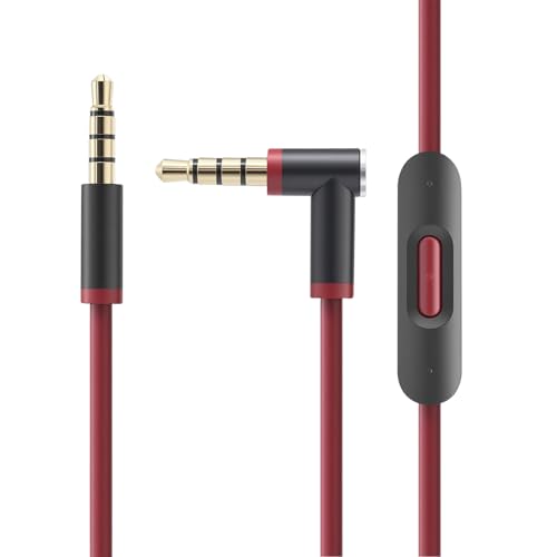 Cable de audio jack 3.5mm para auriculares Beats 1.4 m miniatura 1