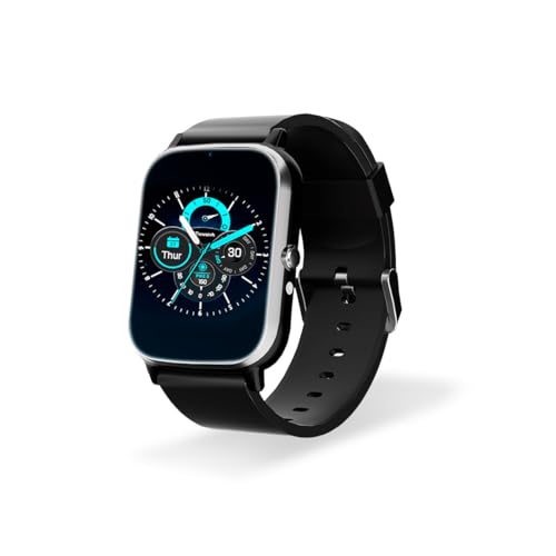 DCU TECNOLOGIC - Smartwatch Sénior con GPS y Videollamadas 4G - Reloj Inteligente con Pantalla IPS Full Touch de 1,69’’ - IPX6 Impermeable - Ideal para Adulto Mayor - Color Gris