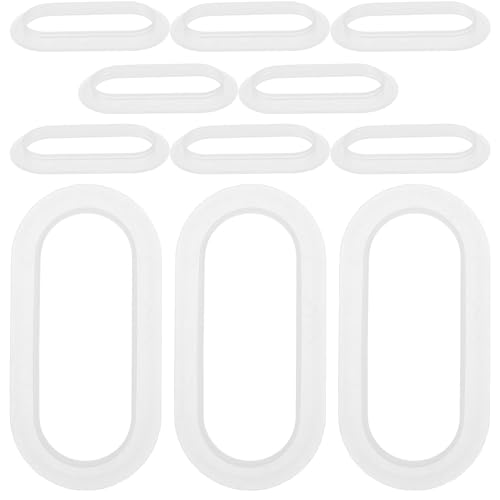 Poignées transparentes pour boîtes de qualité supérieure x50