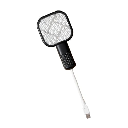 Image of Electric Fly Swatter Easy to Use Small Animals Swatter for Travel Outdoor Camping Black | Yard, Garden & Outdoor Living | Gardening Supplies | Weed & Pest Control