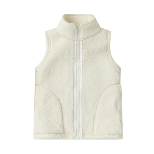 Image of Mud Kingdom Boys Girls Polar Fleece Vest Winter Thick Warm Outerwear Funny Cartoon