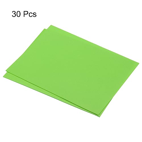 Image of uxcell EVA Foam Sheets Green 12 Inch x 9 Inch 2mm Thickness for Crafts DIY Pack of 30