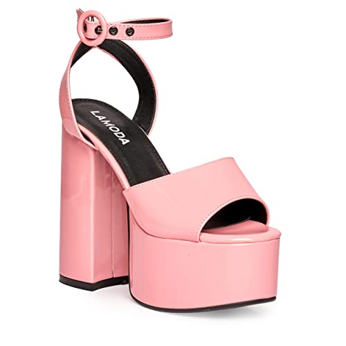 LAMODAll for You Extreme, Scarpe da Corsa Donna, Brevetto Rosa, 39 EU