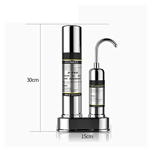 Filtro osmosis inversa purificador de agua doméstico en acero inoxidable 304 3