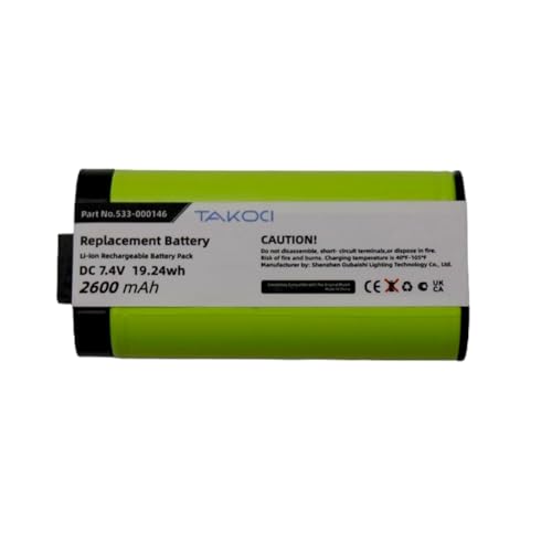 TAWUZUOR 084-000845 Battery Compatible with 984-001362, Megaboom 3, S-00171, U-ltimate Ears MegaBlast, Megaboom 3 7.4V/2600mAh