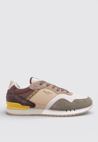 Pepe Jeans London Soft M Sneak Homme chaussure legere et souple