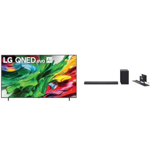 Image of LG 86-Inch Class QNED evo AI QNED85A Series Mini LED 4K Smart TV(86QNED85AUA, 2025) SC9S 3.1.3-Channel Perfect Matching Soundbar (2024 Model)